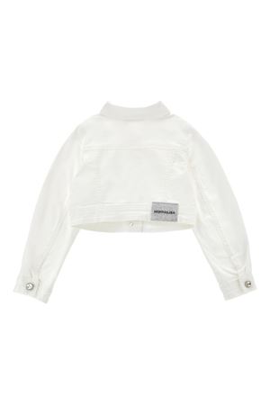 giacca in cotone bianco MONNALISA KIDS | 79G105NP70150001